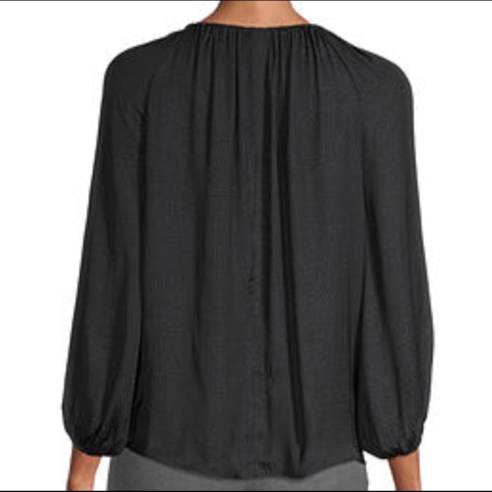 Worthington Black Blouse Small - Picture 2 of 3